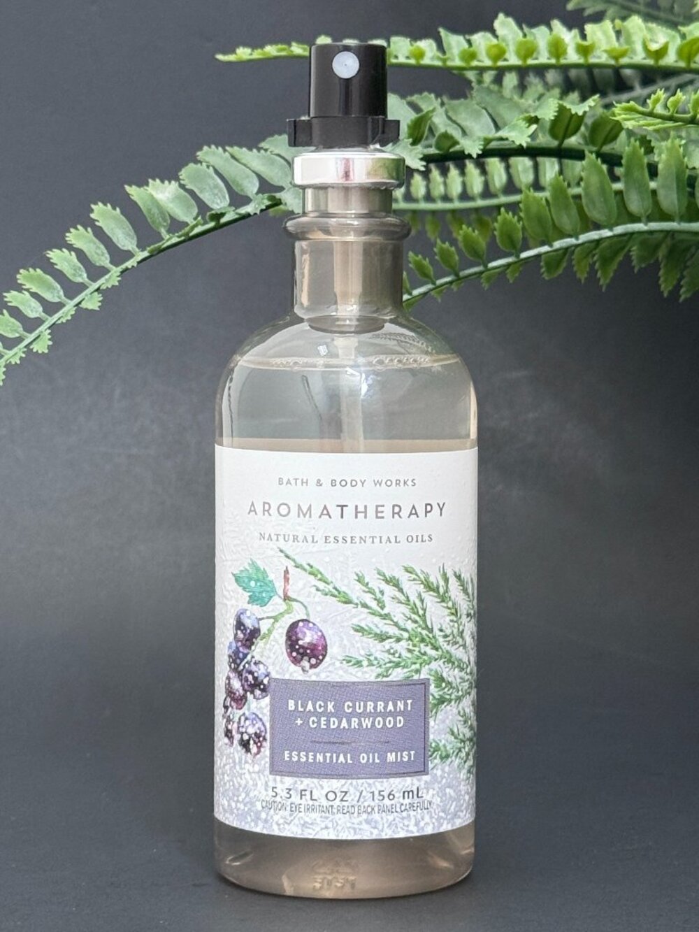 Bath & Body Works Aromatherapy Black Currant + Cedarwood Essential Oil Mist